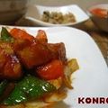 こんろ's cooksnap of when they made おうちで簡単酢豚♪.