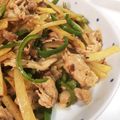 かなはは☆'s cooksnap of when they made 細切りじゃが芋とピーマン豚肉の青椒肉絲風.