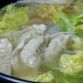 ピンクのたまご's cooksnap of when they made 水餃子とキャベツの簡単なべ.