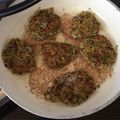 ぎゅ～！'s cooksnap of when they made ノンオイルでビーガン揚げないファラフェル.
