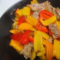 emma910's cooksnap of when they made 豚肉とパプリカのニンニク味噌炒め.
