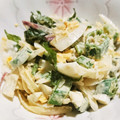 呑んべぇは友達's cooksnap of when they made オクラとゆで卵のめんつゆマヨ和え.
