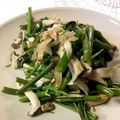 こちゅ。's cooksnap of when they made 簡単！空芯菜とエリンギのにんにく炒め.