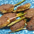 しずしずしずか's cooksnap of when they made 超簡単♪葉生姜の甘辛つくね焼き.