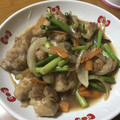 ☆しづ姉☆'s cooksnap of when they made ネギ鶏の粒マスタード炒め♪簡単.