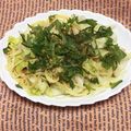 さくらん餅's cooksnap of when they made キャベツとささみの梅ごまパスタ.
