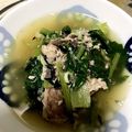 クック50OAJY☆'s cooksnap of when they made 鯖缶と小松菜のさっと煮.