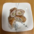 クックFAY8B4☆'s cooksnap of when they made 梅肉、大葉、チーズの豚肉巻き.