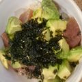 カピパラ223☆'s cooksnap of when they made 簡単♪絶品♪マグロ＆アボカドの丼.