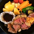 せんしユウヤンLV3's cooksnap of when they made スキレットで絶品ステーキ♫.
