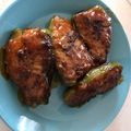 クックISJUNZ☆'s cooksnap of when they made [簡単]タレが絡む〜♡ピーマンの肉詰め.
