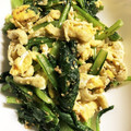 ちづりんも's cooksnap of when they made 油揚げと小松菜の中華炒め.