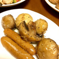 えむ36's cooksnap of when they made マッシュルームとソーセージのアヒージョ.