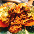 mitsu3219's cooksnap of when they made トマトの肉詰め丸ごと焼き♪.