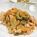 イベ長's cooksnap of when they made 輪切りゴーヤの豚キムチ☆.