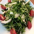 meguｰn25's cooksnap of when they made 豆苗と鶏ササミのオリーブオイルサラダ.