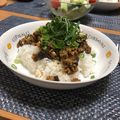 ぴのさんさん's cooksnap of when they made ナスとひき肉のドライカレー.