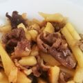 rukiruna's cooksnap of when they made 牛肉とジャガイモの甘辛炒め.