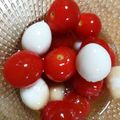 chachana's cooksnap of when they made ミニトマトとうずらのピクルス.