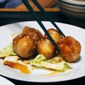 Harinko's cooksnap of when they made うずらのトロ玉肉巻き.