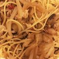 sayuri0921's cooksnap of when they made 豚こまと万能ネギ、キャベツの和風パスタ♪.