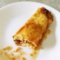 nikkijamie's cooksnap of when they made 【超簡単】イワシ缶で玉子焼き.