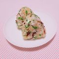 まあまま☆0403's cooksnap of when they made いかなごのくぎ煮とチーズのおにぎり♪.