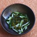 nosso's cooksnap of when they made めかぶきゅうり.