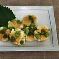 ＊coron＊'s cooksnap of when they made 簡単おつまみ！枝豆☆手作りさつま揚げ.