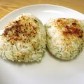 Ｍatu☆Music's cooksnap of when they made ゴマが香る♪焼きおにぎり.