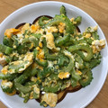 クックLJX5K4☆'s cooksnap of when they made 簡単中華・ゴーヤと卵の塩炒め.