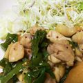 とこぷっぷ's cooksnap of when they made 鶏ももとピーマンのハニーマスタード炒め☆.