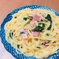 クック5ZW678☆'s cooksnap of when they made 失敗なしの簡単♪おいしい♪カルボナーラ！.