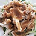 ぼうや食堂２'s cooksnap of when they made 家にある調味料で作る！やみつき棒棒鶏ダレ.