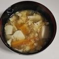 ●ひな●'s cooksnap of when they made のどにやさしい＊風邪をひいた時のスープ.