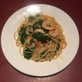 食いしん坊Cocco's cooksnap of when they made 有頭エビとブロッコリーのオイルパスタ.