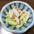 msymkmy's cooksnap of when they made キャベツとハムのちょこっと和え物.