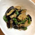 こひょ's cooksnap of when they made なすとピーマンのごまみそ炒め.
