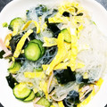 ゆ～ひ～'s cooksnap of when they made つるっと♪ 春雨とワカメの酢の物.