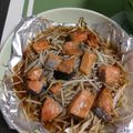 クック6AN1OV☆'s cooksnap of when they made 鮭のもやしポン酢蒸し.