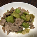 LayK's cooksnap of when they made 簡単メイン豚こま&胡瓜となす翡翠中華炒め.
