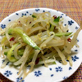 へそ曲がりクック's cooksnap of when they made 簡単♪もやしときゅうりのさっぱりナムル.