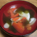 i_yokan's cooksnap of when they made わかめとトマトの中華風スープ.