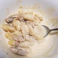 りんりん1017's cooksnap of when they made レモン香るチキンクリームソースニョッキ.