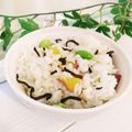 ハッピーみっけ♪'s cooksnap of when they made さつま芋の混ぜご飯.