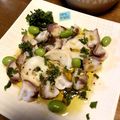 暴走インコ's cooksnap of when they made LDL対策！大葉たっぷりタコの和風マリネ.