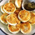 頑張るmama．'s cooksnap of when they made こどもメニュー♪ふわふわ豆腐はんぺん焼き.