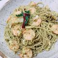 393toomoti's cooksnap of when they made ジェノベーゼソースをバジルの収穫から.