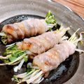 クックM9Z69A☆'s cooksnap of when they made ヘルシー！豆苗と豚バラの中華風レンジ蒸し.