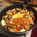 わかちんとシロ's cooksnap of when they made 野菜たっぷり！チーズタッカルビ♪.